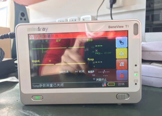 Medisch gebruikte patiënt monitor, Mindray Beneview T1 voor het ziekenhuis.
