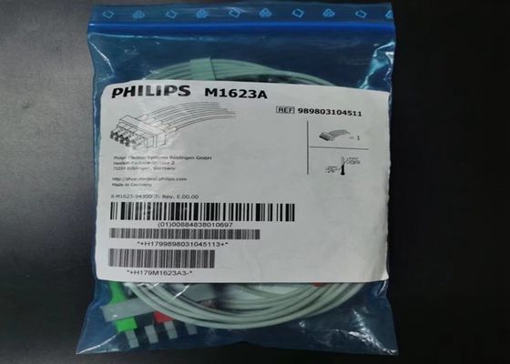 PHILIP M1623A Medisch apparaat verbruiksartikelen, 5 Lood EKG kabel 989803104511