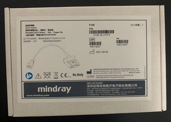 Herbruikbare Mindray Spo2 Sensor voor Aldult Finger Tip 512E-30-21373