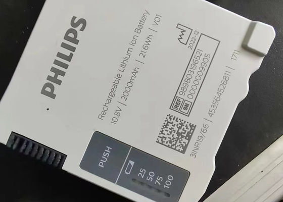 989803196521 Lithium-ion-batterij oplaadbaar voor Philip IntelliVue Patiëntmonitor
