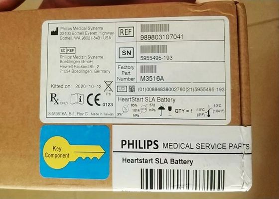 Medische verzegelde loodzuurbatterij 989803107041 Voor PHILIP M3516A Heartstart XL