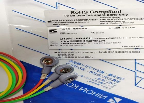 NIHON KOHDEN Medische apparatuur Onderdelen kabel BR-913P Snap On Type K910A