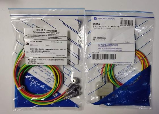 NIHON KOHDEN Medische apparatuur Onderdelen kabel BR-913P Snap On Type K910A