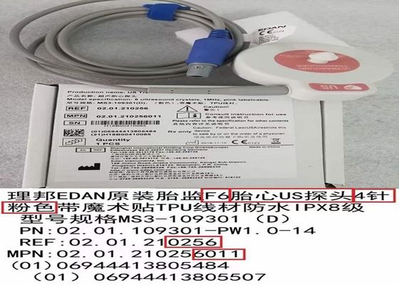 IPx8 Waterdicht US Ultrasone Transducer 8 Ultrasone Kristallen 1MHz