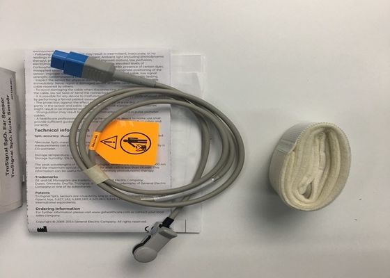 GE Ohmeda Oximetrie Spo2 Oordensensor TS-E-D 9 Pins Herbruikbaar Niet-invasief