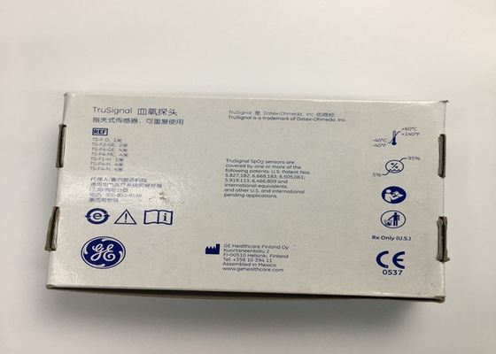 1M Medische consumptiemateriaal, GE Trusignal Spo2 Finger Sensor Ref TS-F1-H Ronde kop