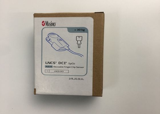 LNCS DCI SpO2 Masimo herbruikbare vingerclip sensor 9 pinnen Ref 1863 Voor volwassenen