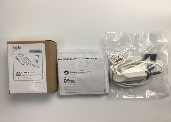 LNCS DCI SpO2 Masimo herbruikbare vingerclip sensor 9 pinnen Ref 1863 Voor volwassenen