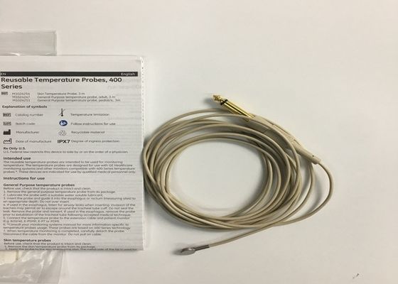 IPX7 Medisch apparaat verbruiksartikelen, GE herbruikbare temperatuursonde 3M 10ft