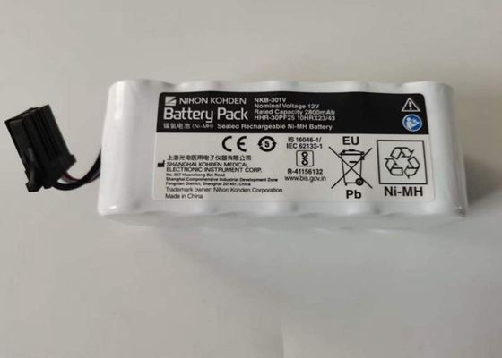 2800mAh oplaadbare Ni Mh batterij, 12v Nkb 301v Nihon Kohden