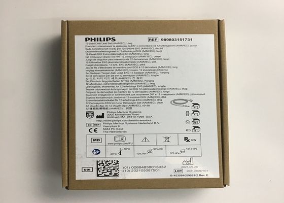 PHLIP ECG vervangende onderdelen, AMMI IEC 12 Lead ECG Limb Leads 1.4M 989803151731
