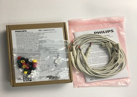 PHLIP ECG vervangende onderdelen, AMMI IEC 12 Lead ECG Limb Leads 1.4M 989803151731