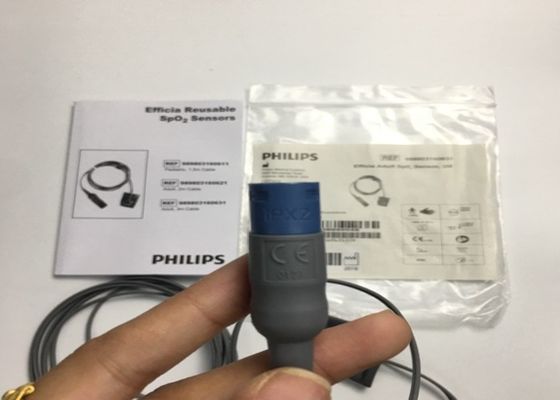 Phlip Efficia herbruikbare SpO2-sensor D-kop 8 pinnen 3M 989803160631