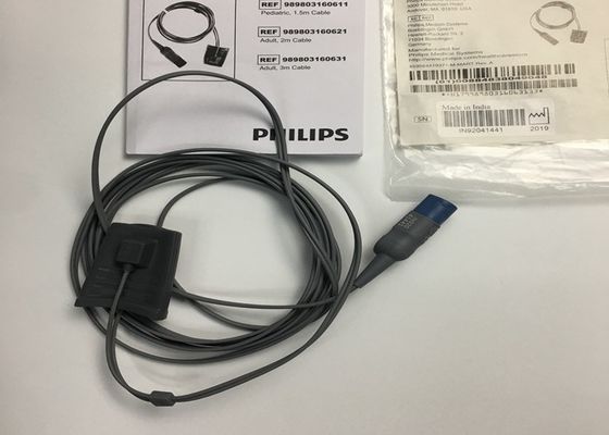 Phlip Efficia herbruikbare SpO2-sensor D-kop 8 pinnen 3M 989803160631