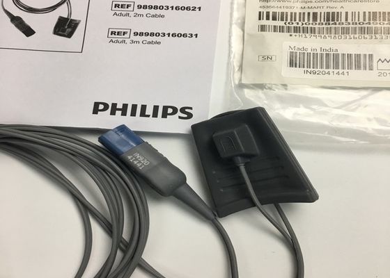 Phlip Efficia herbruikbare SpO2-sensor D-kop 8 pinnen 3M 989803160631