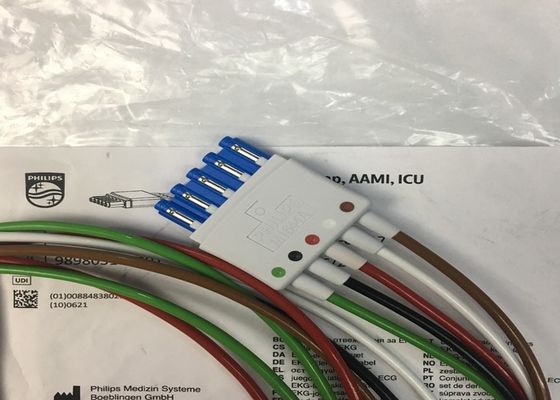 Phlip M1644A Intellivue EKG kabel 5 lood herbruikbaar 989803144991