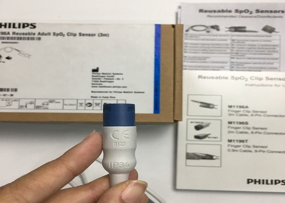 Phlip M1196A EKG vervangende onderdelen, Finger Clip Sensor 3M met 8 PIN connector