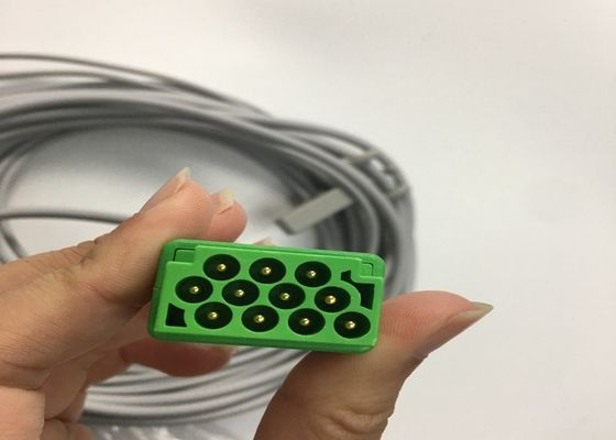 3 Lead ECG Trunk Cable 2106309-002 met geïntegreerde Grabber Leadwire 12FT