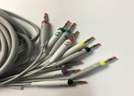 10 Lood-ECG-vervangingsonderdelen Kabel GE2104726-001 EU-norm