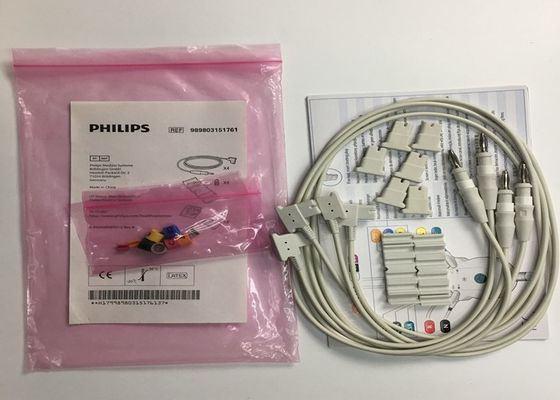 989803151761 Medisch apparaat verbruiksartikelen 4 leidingen Voor TC50 Phlip Patient Monitor