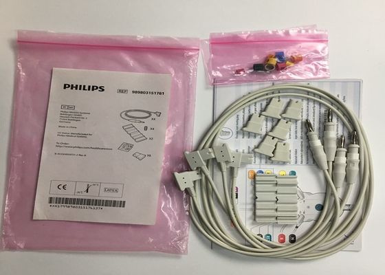 989803151761 Medisch apparaat verbruiksartikelen 4 leidingen Voor TC50 Phlip Patient Monitor