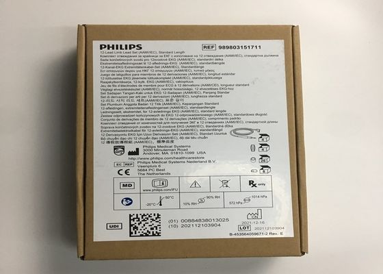 1M 12 Lead EKG Limb Leads 989803151711 Voor PHLIP TC30 TC50 TC70 Patiënt Monitor
