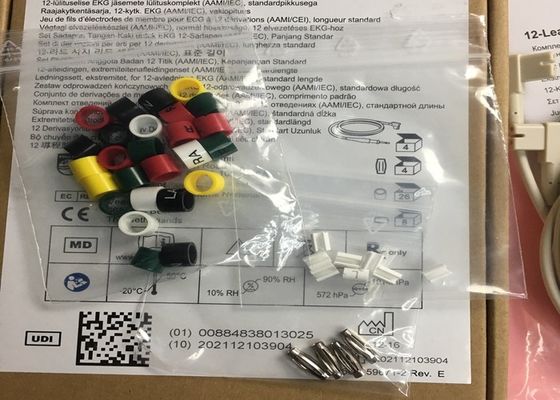 1M 12 Lead EKG Limb Leads 989803151711 Voor PHLIP TC30 TC50 TC70 Patiënt Monitor