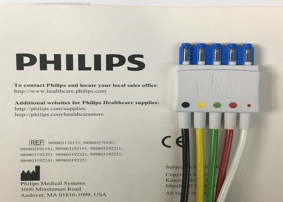 M1645A IntelliVue Medische apparatuur Onderdelen Kabels 5 Leadset