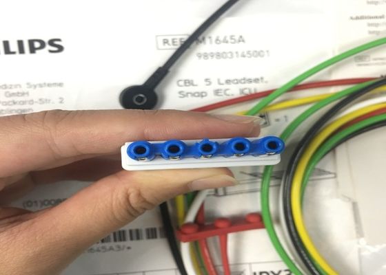 M1645A IntelliVue Medische apparatuur Onderdelen Kabels 5 Leadset