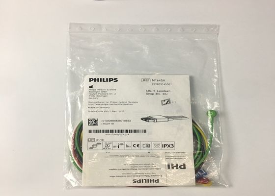 M1645A IntelliVue Medische apparatuur Onderdelen Kabels 5 Leadset