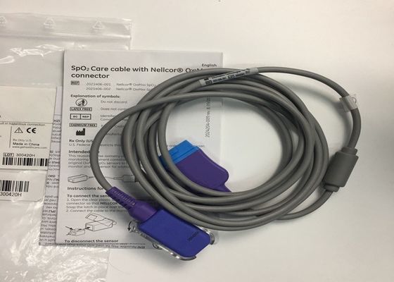 SpO2-interface medische apparatuur reserveonderdelen kabel 3M 10ft 2021406-001