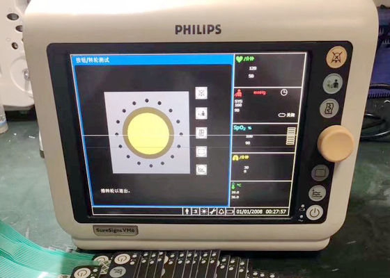 Philip SureSigns VM6 Patiëntmonitor reparatie met moederbord reparatie