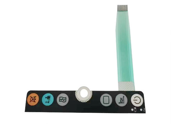 Plastic Patient Monitor Accessoires Onderdelen Keypad Film Voor Philip SureSigns VM6