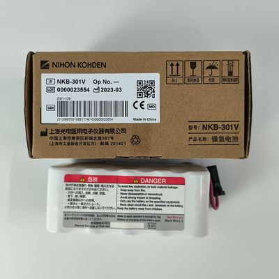 NIHON KOHDEN Batterijpakket NKB-301V Nominale Spanning 12V 2800mAh Ni-MH