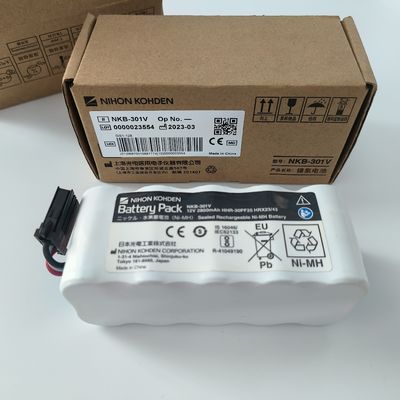 NIHON KOHDEN Batterijpakket NKB-301V Nominale Spanning 12V 2800mAh Ni-MH