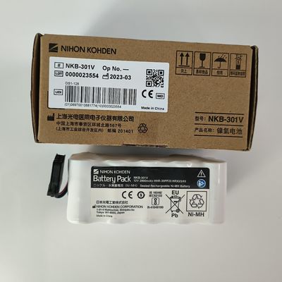 NIHON KOHDEN Batterijpakket NKB-301V Nominale Spanning 12V 2800mAh Ni-MH