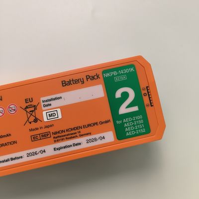 Nihon Kohden AED Defibrillator Batterij Alid Niet-oplaadbare NKPB-14301K X216A
