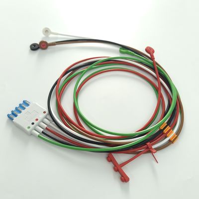 PHILIP Patient Monitor Medisch apparaat verbruiksartikelen CBL 5 Leadset Snap AAMI ICU REF M1644A 989803144991