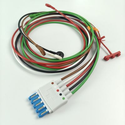 PHILIP Patient Monitor Medisch apparaat verbruiksartikelen CBL 5 Leadset Snap AAMI ICU REF M1644A 989803144991
