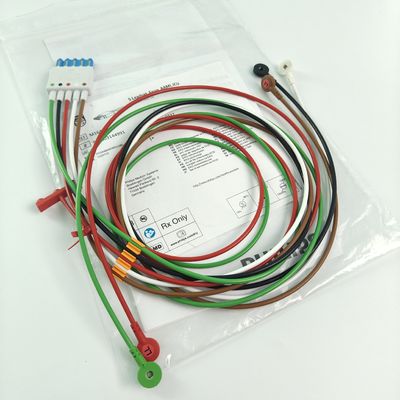 PHILIP Patient Monitor Medisch apparaat verbruiksartikelen CBL 5 Leadset Snap AAMI ICU REF M1644A 989803144991