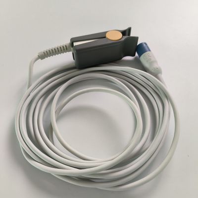 PHILIP Originele M1196A herbruikbare SpO2 Clip Sensor voor volwassenen 3m REF 989803128631