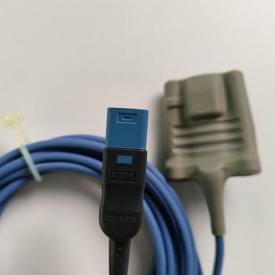 PHILIP Original M1191BL herbruikbare SpO2-sensor voor volwassenen (3m) REF:989803144381