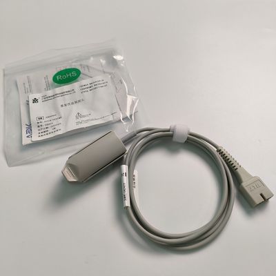 Originele Split Adult Finger Clip Bloedzuurstofsonde Gecodeerd 9 Pin DB9 Trapeziumvormige PN 15-100-0013