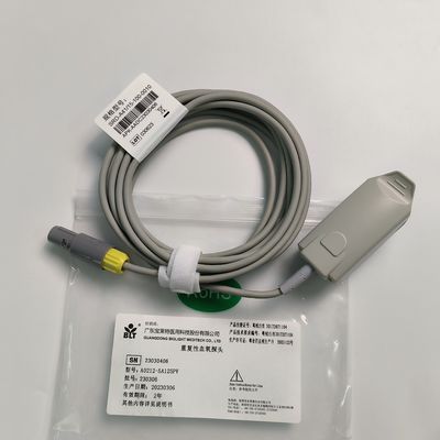 Geïntegreerde volwassen vingerafdruk Bloedzuurstofsonde met 5 naalden Gele Lemo Connector PN 15-100-0010