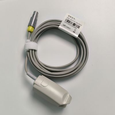 Geïntegreerde volwassen vingerafdruk Bloedzuurstofsonde met 5 naalden Gele Lemo Connector PN 15-100-0010