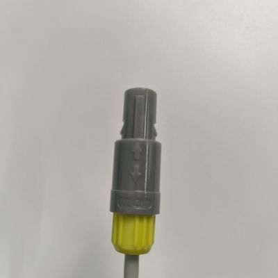 Geïntegreerde volwassen vingerafdruk Bloedzuurstofsonde met 5 naalden Gele Lemo Connector PN 15-100-0010
