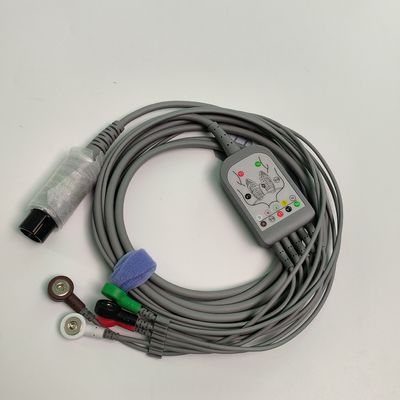 REF EC05DAS061 Monitor Hartdraad Geïntegreerd 5 Lood Defibrilleringsbestendige Buckel Type