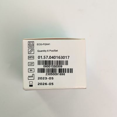 6 stuks / 1 doos Grijze zuigbal 27 mm diameter 4,0 mm opening REF EKG-FQX41