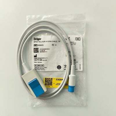Drager SpO2  Interm Cable 1M REF3368433 Standaardpakket