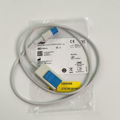 Drager SpO2  Interm Cable 1M REF3368433 Standaardpakket
